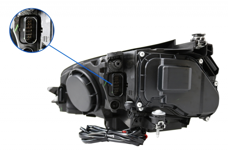 Koplampen VW Golf VII OSRAM FULL LED GTI (for Xenon and Halo DRL)