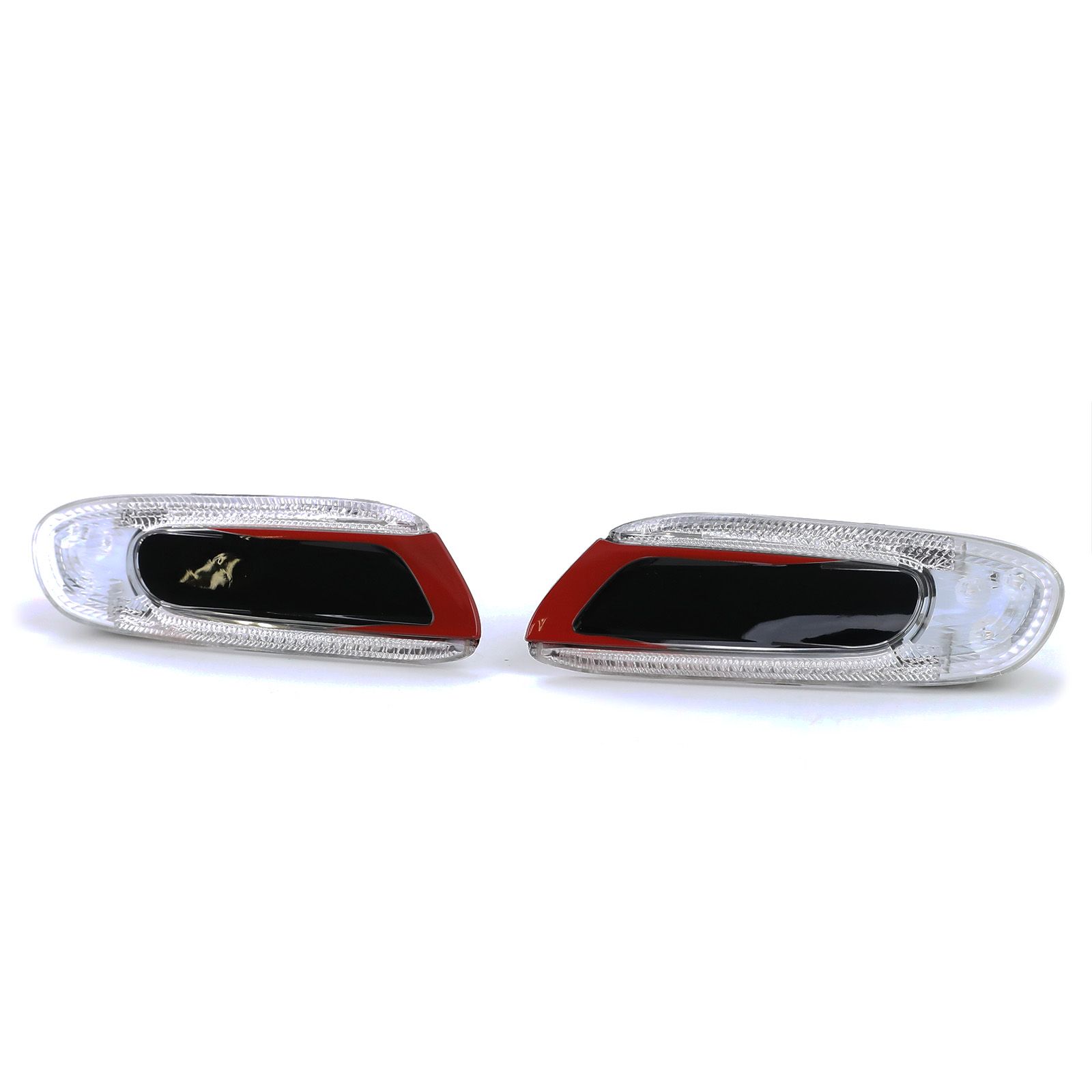 Knipperlichten Mini One/Cooper F55, F56, F57 LED Chroom rood