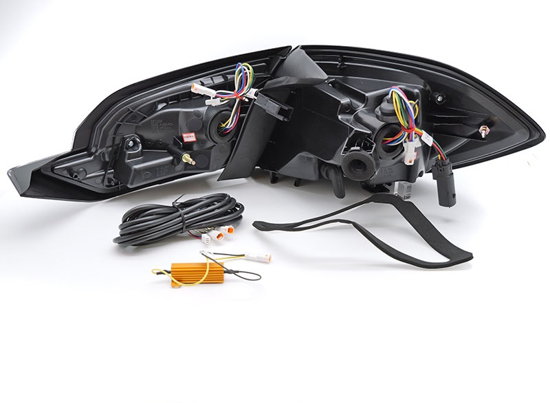 Achterlichten Ford Fiesta 18-21 Hatchback Dynamic LED Smoke