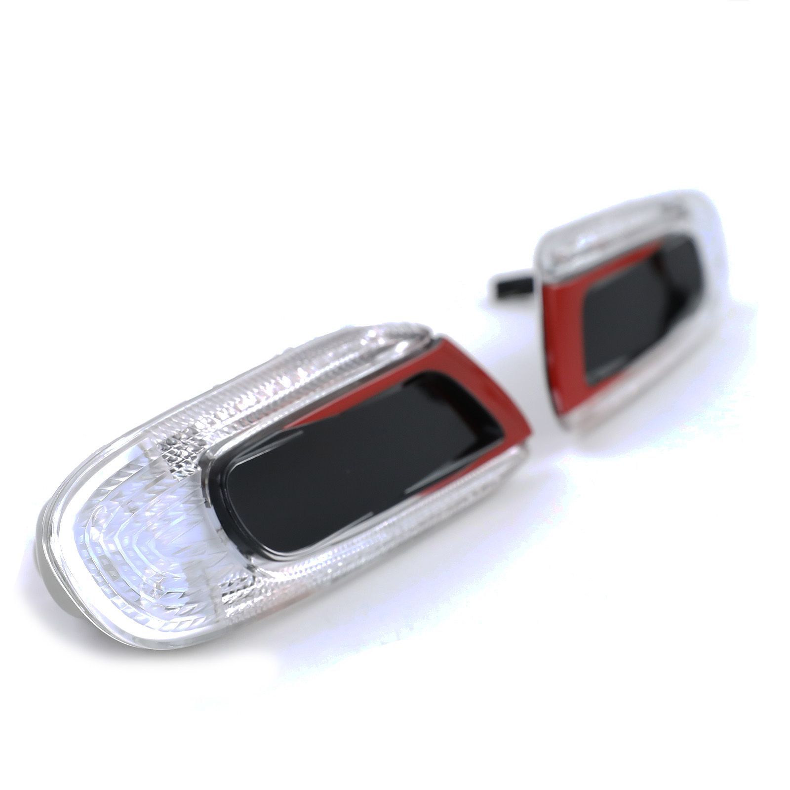 Knipperlichten Mini One/Cooper F55, F56, F57 LED Chroom rood