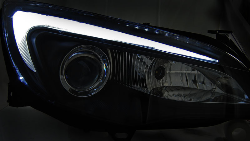 Koplampen Opel Astra J LED Dagrijverlichting Tube