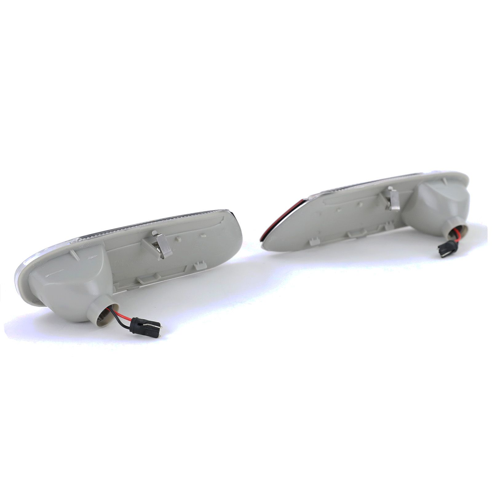 Knipperlichten Mini One/Cooper F55, F56, F57 LED Chroom Zwart Flag